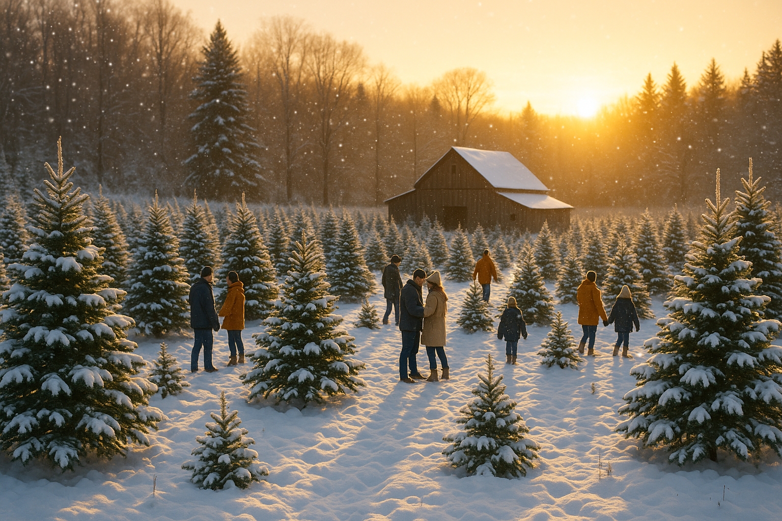 CUT CHRISTMAS TREE at Knottcho Holler Adventures